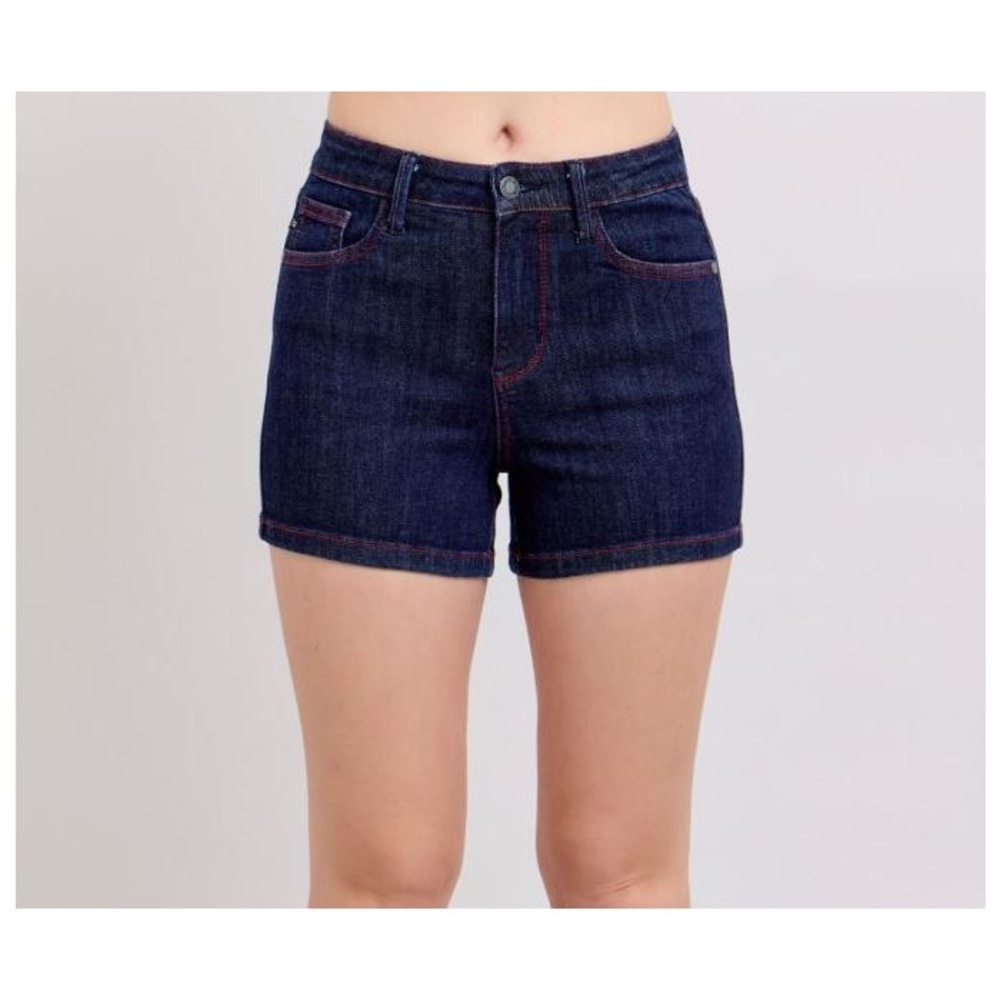 Judy Blue Denim  Heart Pocket Shorts